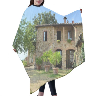 Personality  The Tuscan Countryside With Hills Of Olive Trees And Vines Hair Cutting Cape