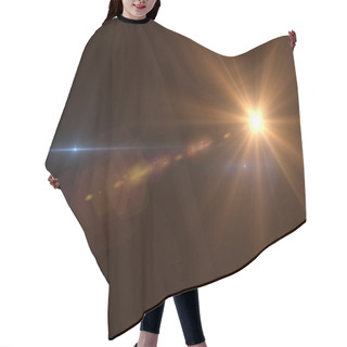 Personality  Lens Flare Effect Hair Cutting Cape