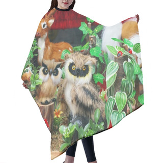 Personality  Toys And Nature Imitation - Animals And Vegetables Hair Cutting Cape
