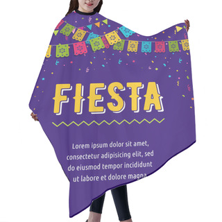 Personality  Mexican Fiesta Background Hair Cutting Cape