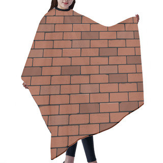 Personality  Seamless Brick Wall. Vector Background Hair Cutting Cape