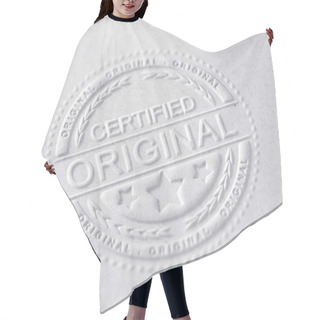 Personality  Certified Original, Business Concept Hair Cutting Cape