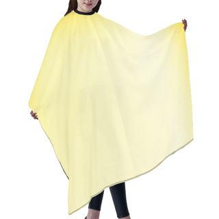 Personality  Yellow Gradient Abstract Background Hair Cutting Cape