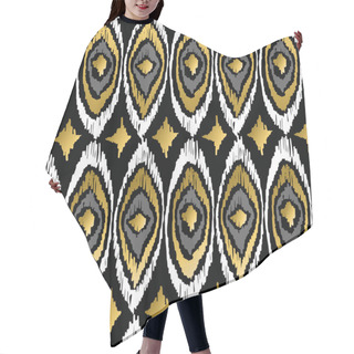 Personality  Gold Peacock Retro Tribal Boho Pattern Background Hair Cutting Cape