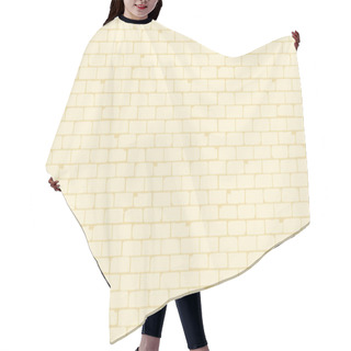 Personality  Pale Painted Brick Wall Hair Cutting Cape