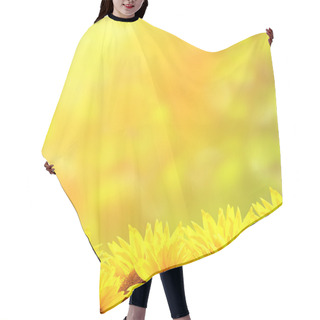 Personality  Bright Yellow Sunflowers Hair Cutting Cape