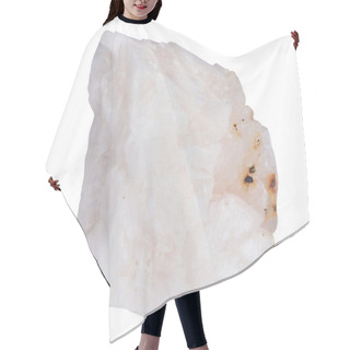 Personality  The Mineral Dolomite Is Isolated On A White Background Hair Cutting Cape