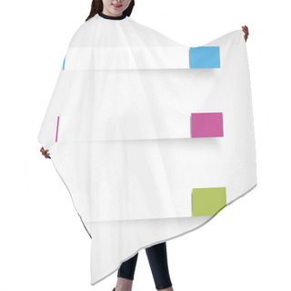 Personality  Rectangle Template Hair Cutting Cape