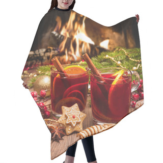 Personality  Mulled Wine Hair Cutting Cape
