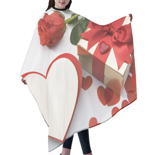 Personality  Valentine's Greeting Card Hair Cutting Cape