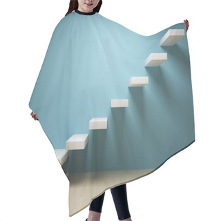 Personality  Abstract Stairs Hair Cutting Cape