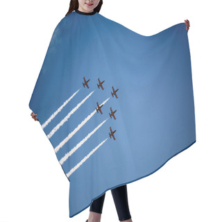 Personality  Avia Show In Blue Sky Hair Cutting Cape