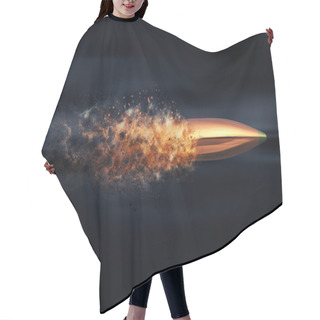 Personality  Flying Bullet With Dust Trail Hair Cutting Cape