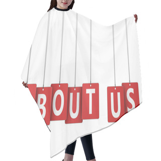 Personality  About Us Sign Tags Hair Cutting Cape