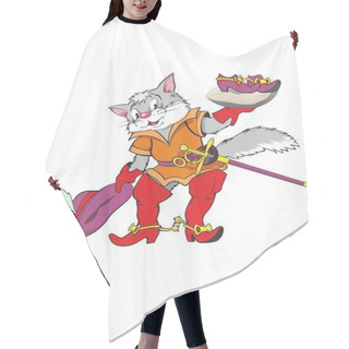 Personality  Cat, Puss In Boots Hair Cutting Cape