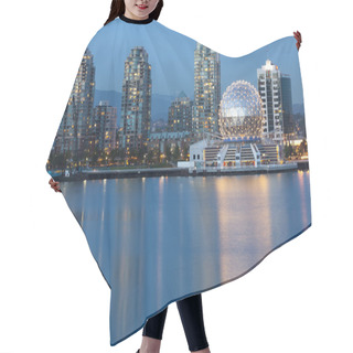 Personality  Vancouver B.C., Canada Skyline, Skyline Photography Hair Cutting Cape