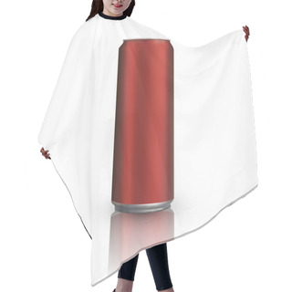 Personality  Red Aluminum Can. Vector Illustration Hair Cutting Cape