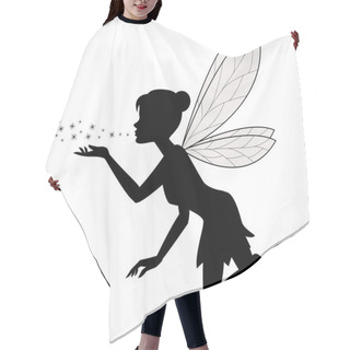Personality  Cute Fairy Flying Hair Cutting Cape