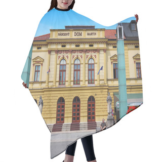 Personality  National House, Theater, Martin, Slovakia, National House Hair Cutting Cape