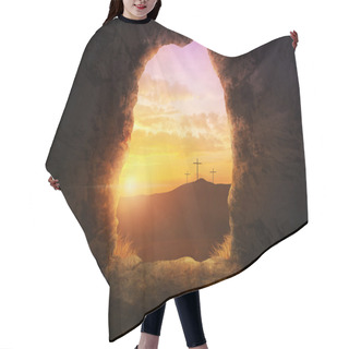 Personality  Empty Tomb Hair Cutting Cape