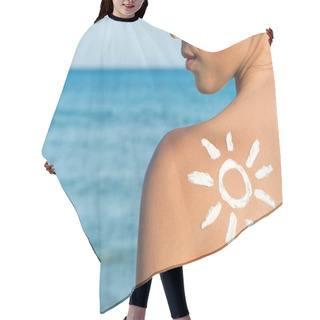 Personality  Sunbath Protection Hair Cutting Cape