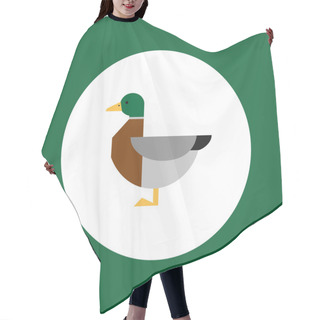 Personality  Duck Icon Hair Cutting Cape