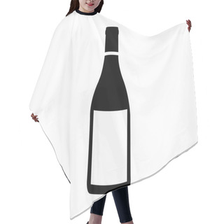 Personality  Wine Icon Image Hair Cutting Cape