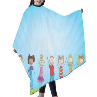 Personality  Childrens Hair Cutting Cape