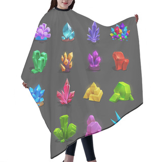Personality  Set Of Cartoon Crystals Hair Cutting Cape