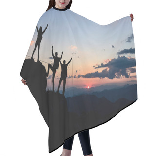 Personality  People Who Succeed Together, Strong, Social And Determined Hair Cutting Cape