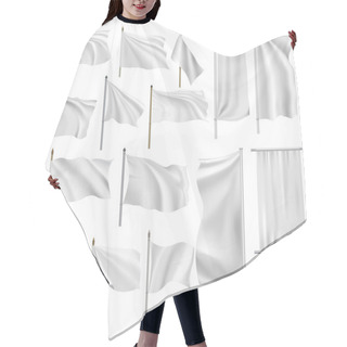 Personality  Flags And Banners Set Hair Cutting Cape