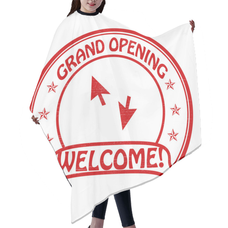 Personality  Grand Opening Hair Cutting Cape