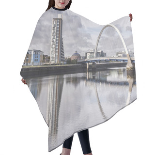 Personality  Glasgow, Scotland, UK, The Clyde And Clyde Arch Hair Cutting Cape