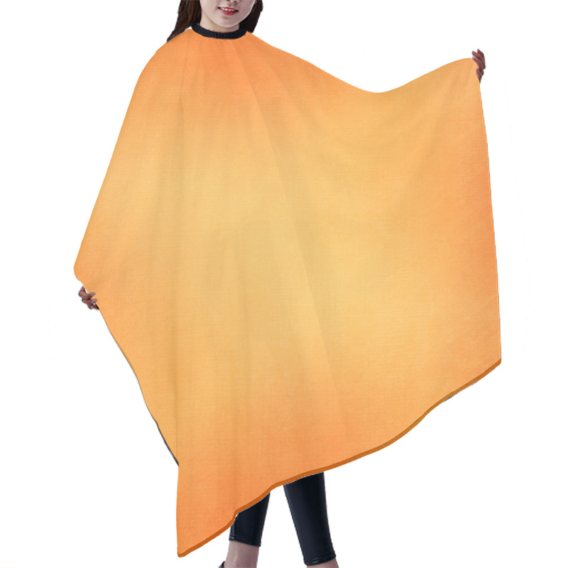 Personality  Abstract Orange Background  Hair Cutting Cape