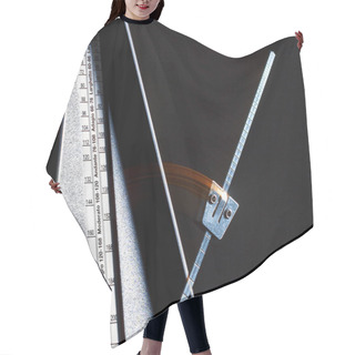 Personality  Metronome - The Instrument Of Keeping Beat Playing Music Hair Cutting Cape