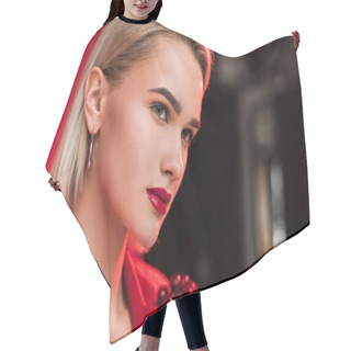 Personality  Girl Hair Cutting Cape