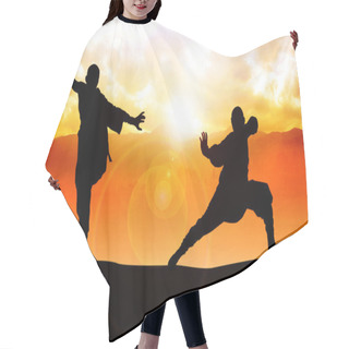 Personality  Shaolin Monk Hair Cutting Cape