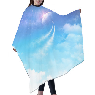 Personality  Space Travel Hair Cutting Cape