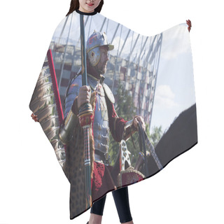 Personality  Winged Hussars - Battle Inscenisation On Military Picnic Hair Cutting Cape