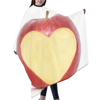 Personality  Apple With Heart Hair Cutting Cape