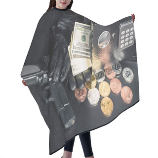Personality  Money Hair Cutting Cape