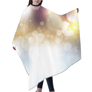Personality  Blurred Effect Background Hair Cutting Cape