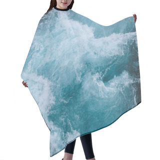 Personality  Blue Hair Cutting Cape