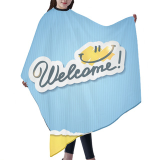 Personality  Welcome Hair Cutting Cape