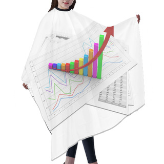 Personality  Success Graph Hair Cutting Cape