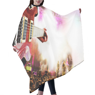 Personality  Live Music Background Hair Cutting Cape