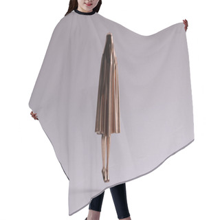 Personality  Floating Evil Spirit In A Short Death Shroud Sheet Front View 3d Illustration 3d Rendering Hair Cutting Cape