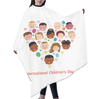 Personality  International Childrens Day. . 1 June Hair Cutting Cape