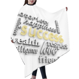 Personality  Success And Its Many Meanings Hair Cutting Cape