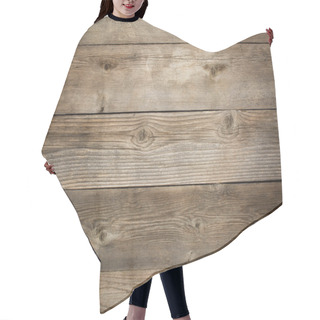 Personality  Rustic Weathered Wood Background  Hair Cutting Cape